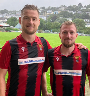 Sean Pemberton and Rhys Dalling both scored for Goodwick United against St Ishmaels